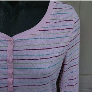 SO Intimates & Sleepwear - 🔴4/$10 PINK STRIPED NIGHT SHIRT SO Intimates & Sleepwear - 🔴4/$10 PINK STRIPED NIGHT SHIRT